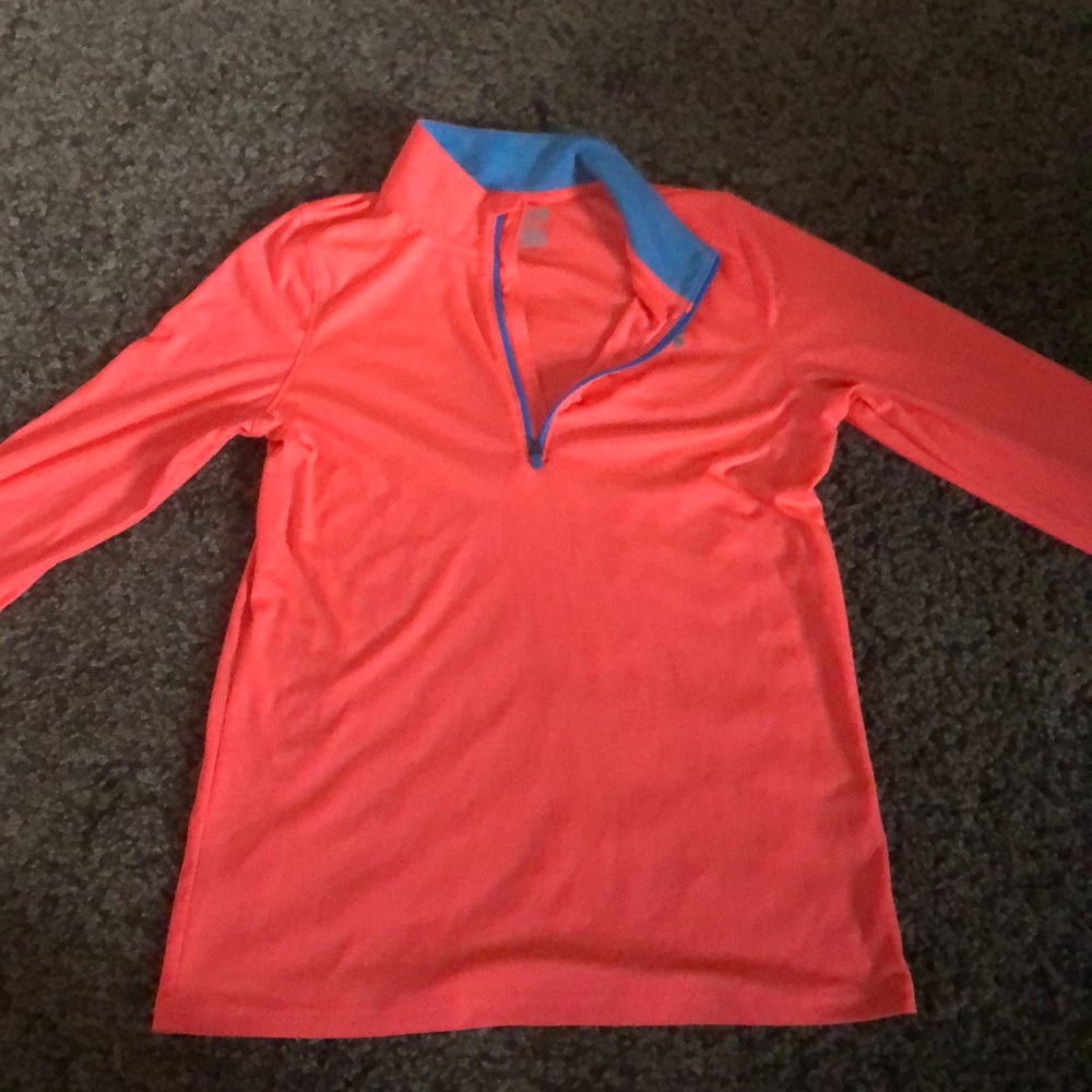 Neon Pink Under Armour 3/4 Zip
